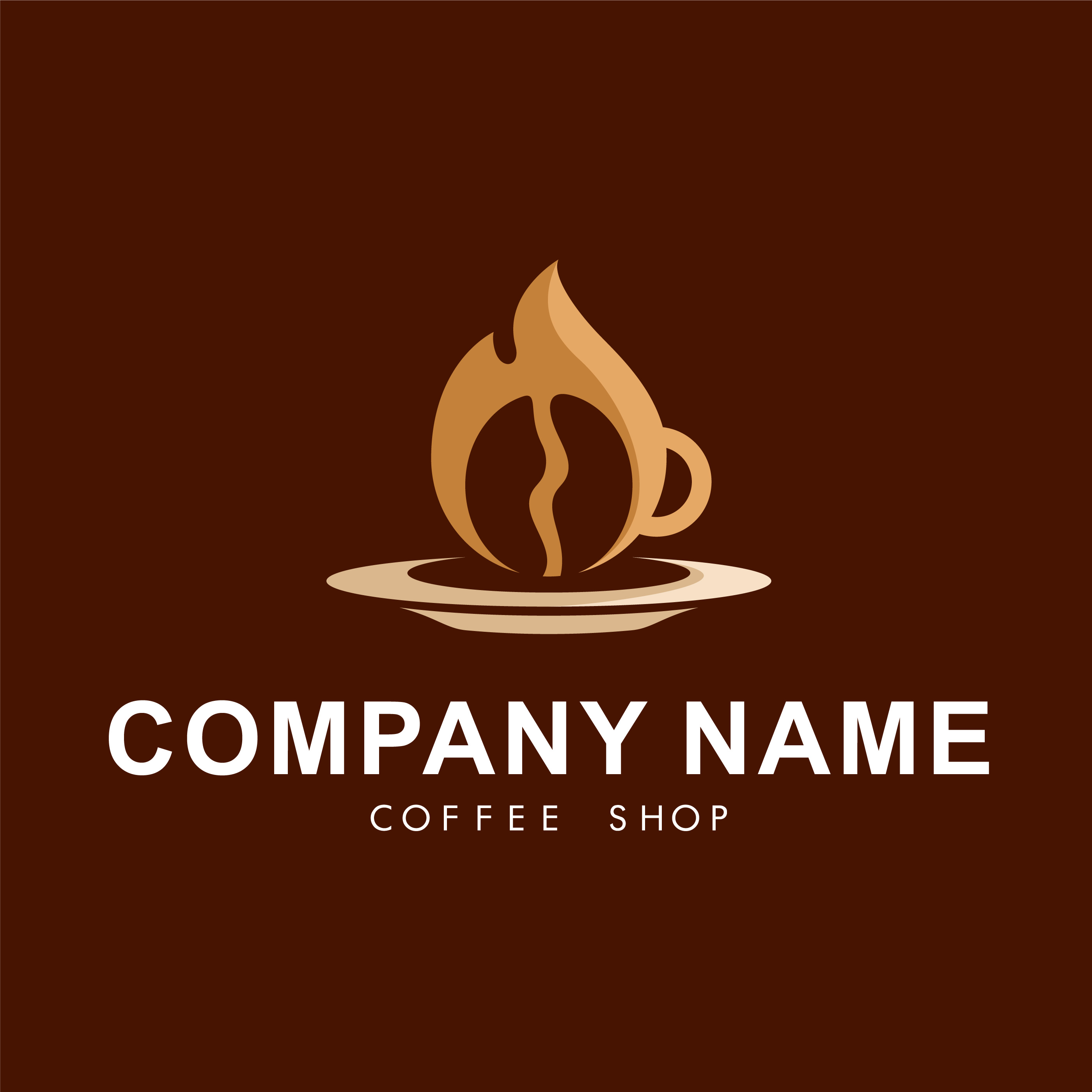 Download Coffee Shop Logo Template - Download Free Vectors, Clipart ...