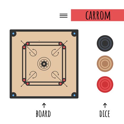 Carrom Vector