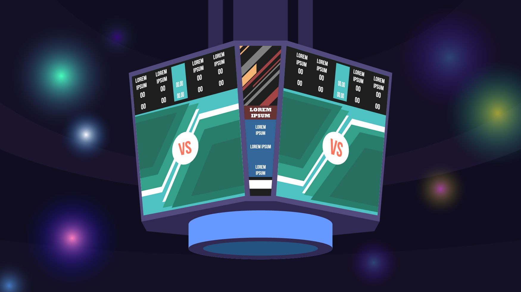 Jumbotron Basketball Free Vector 182538 Vector Art at Vecteezy