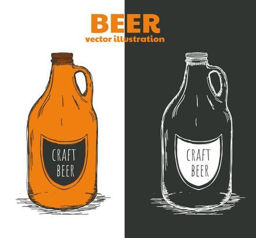 Growler Vector Backgrounds