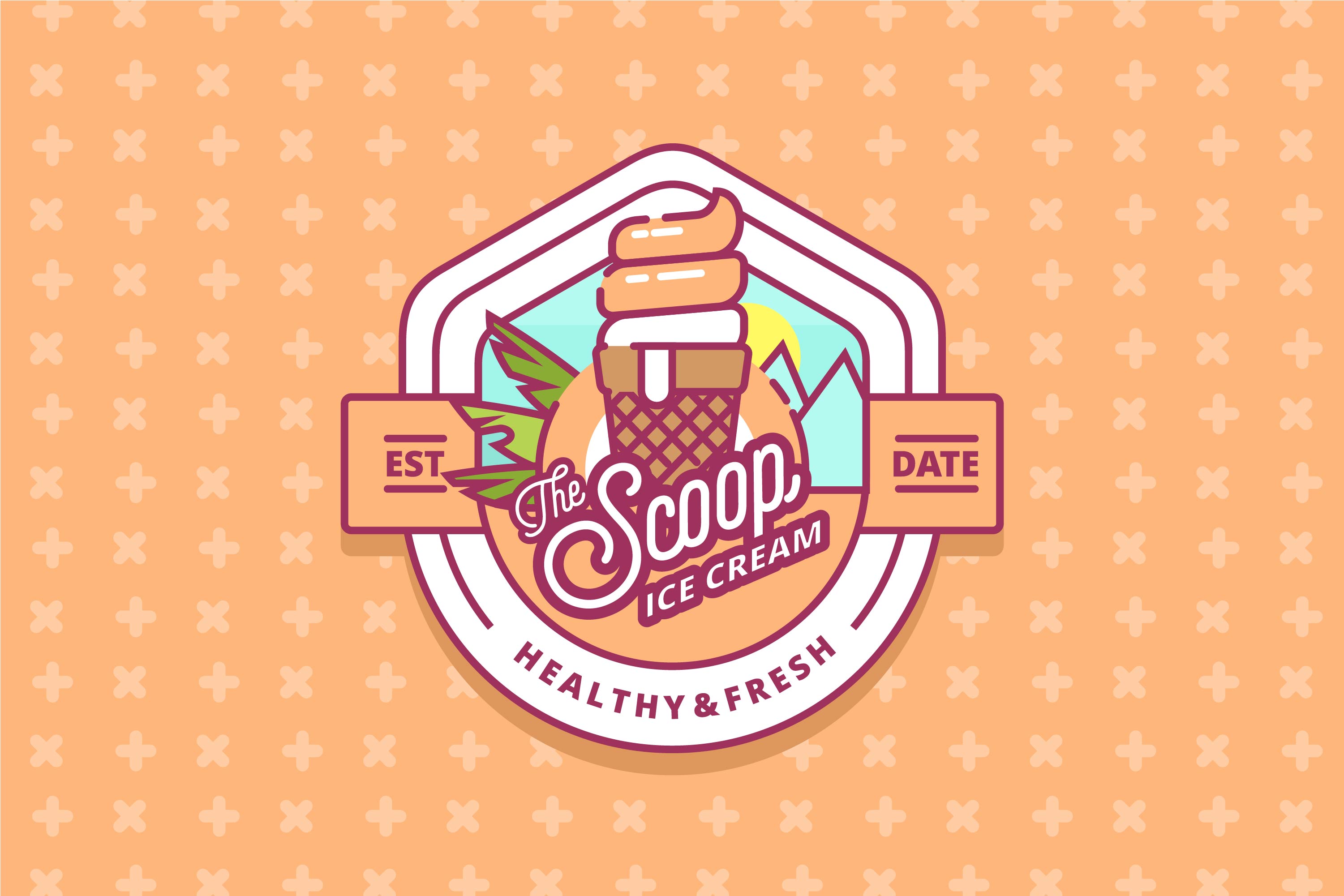 Ice Cream Logo Free Vector Art - (9294 Free Downloads)