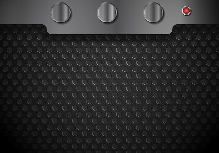Vintage Speaker Grill vector