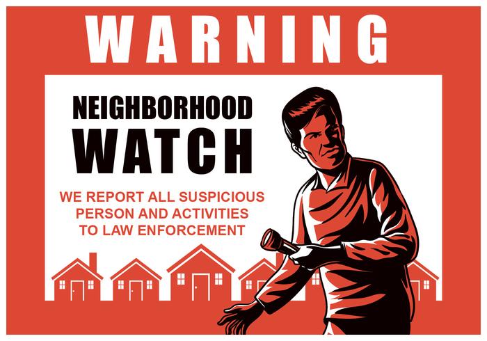 Neighborhood Watch vector