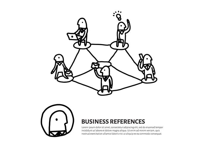 Business Referencies vector