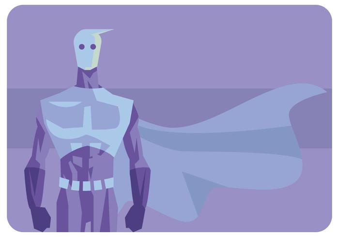 Super Ice Man Vector