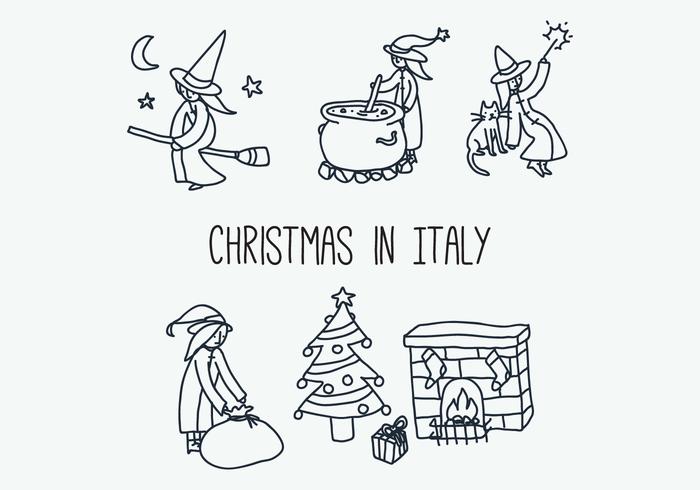 weihnachten in italien  download kostenlos vector