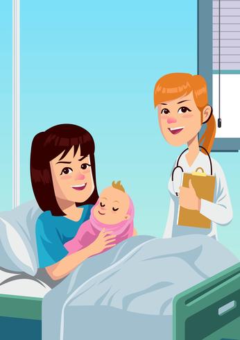 Maternity Ward vector