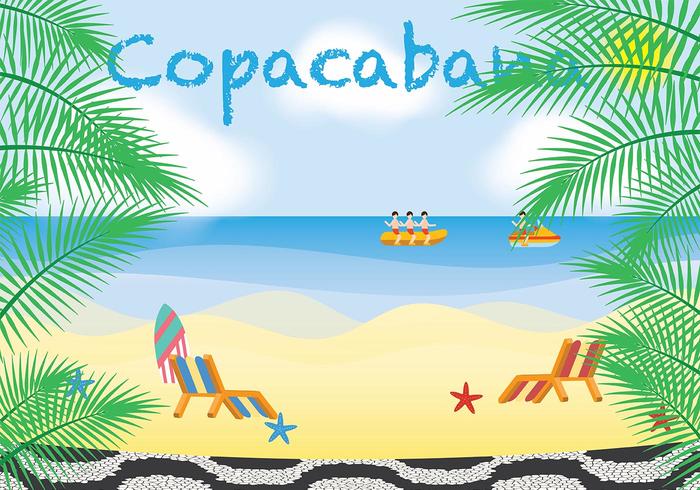 Copacabana Texture Vector