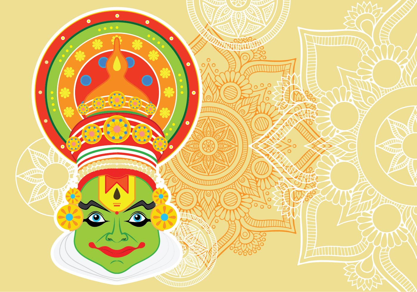 Onam Celebration Vector Art, Icons, and Graphics for Free Download