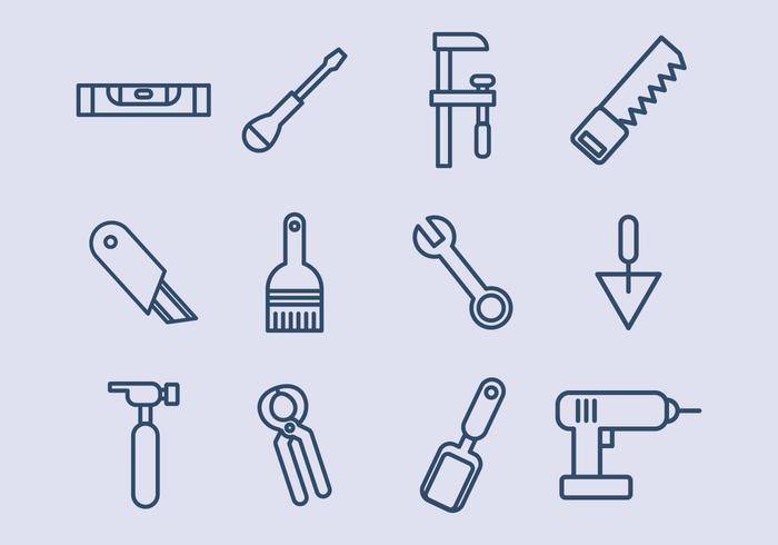 Construction Icons vector