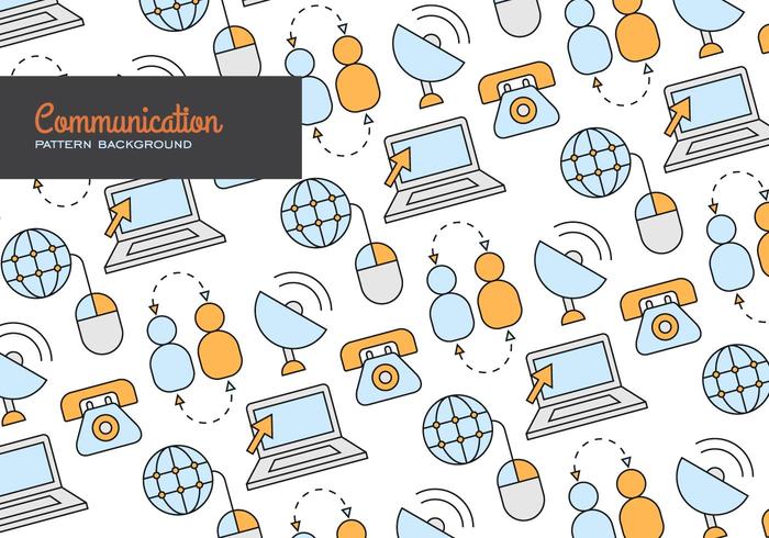 Comunication Background vector