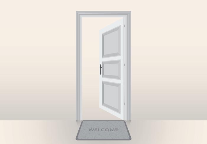 Welcome Mat Illustration vector