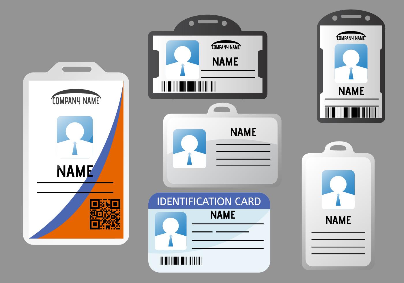 ID Card 183117 Vector Art at Vecteezy