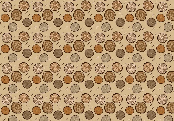 Free Tree Rings Vector Illustration 1