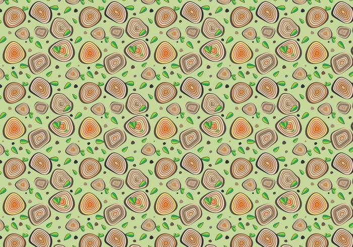 Free Tree Rings Vector Illustration 9