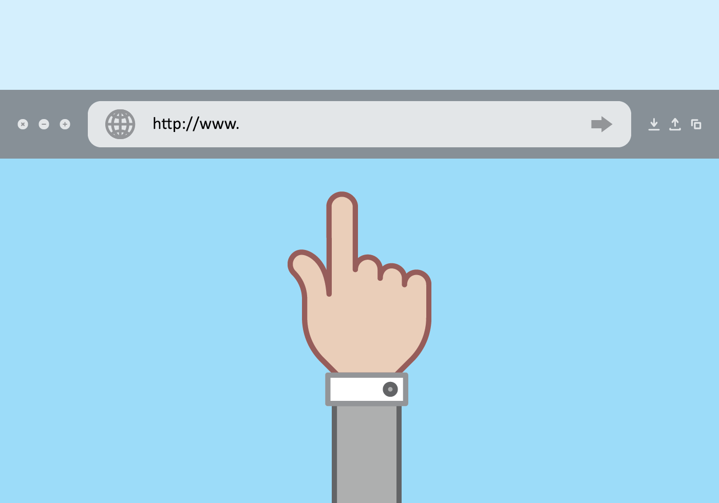 Address Bar vector 183202 Vector Art at Vecteezy