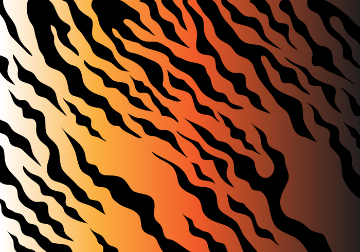 Tiger Skin Background vector