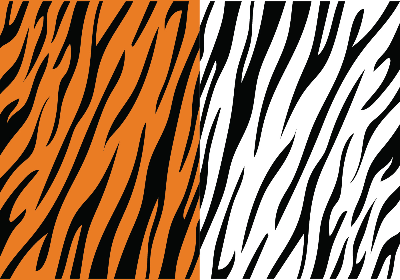 Tiger Stripe Pattern 183301 Vector Art at Vecteezy