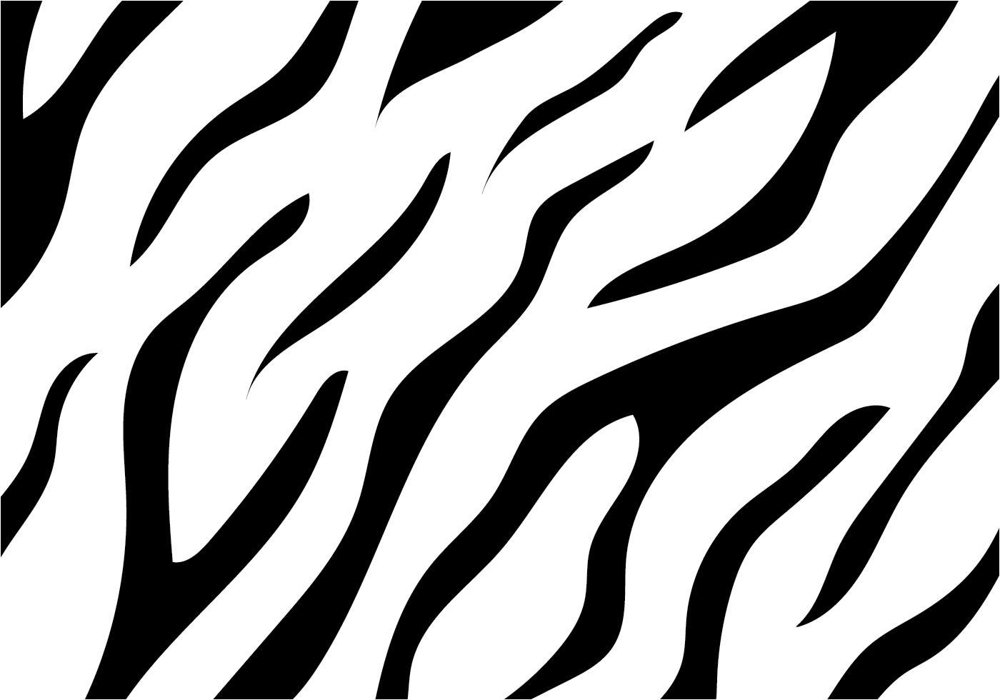 tiger stripe stencil printable