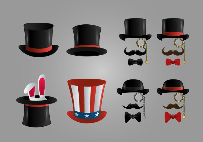 Top Hat Icon vector