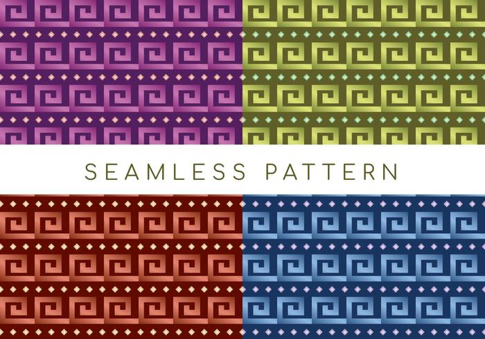 Greek Geometric Pattern vector