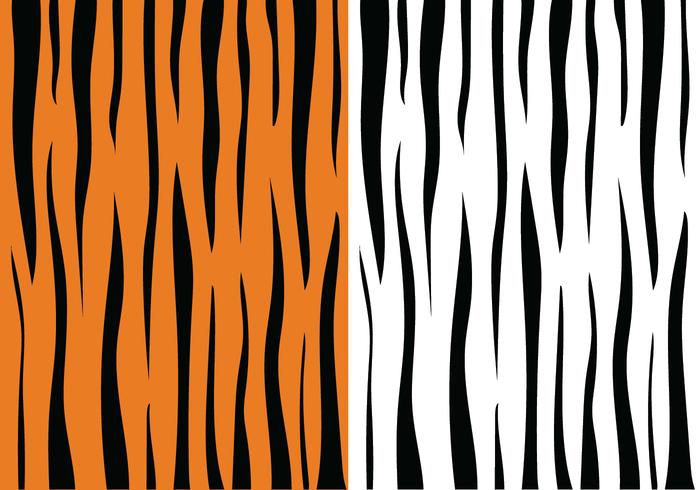 Tiger Stripe Pattern vector