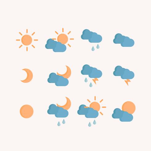 Vector Weather Symbols