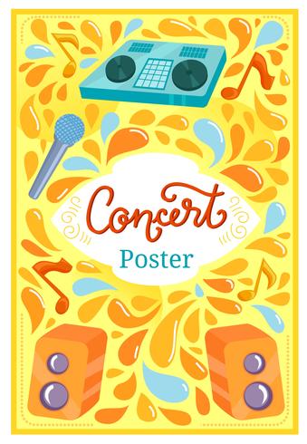 Concert Poster 2 Vectors