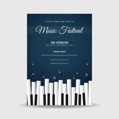 Music Festival Poster Vector