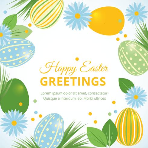 Easter Holiday Vector Elements