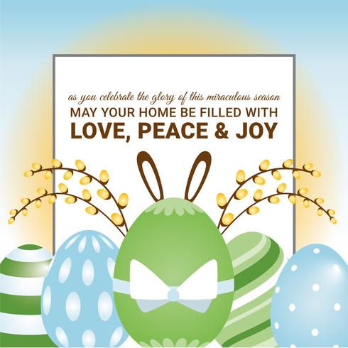 Easter Holiday Vector Elements