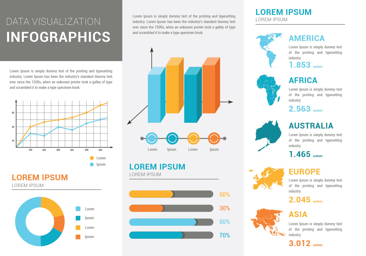 Data Visualization Vector Template 183628 Vector Art at Vecteezy