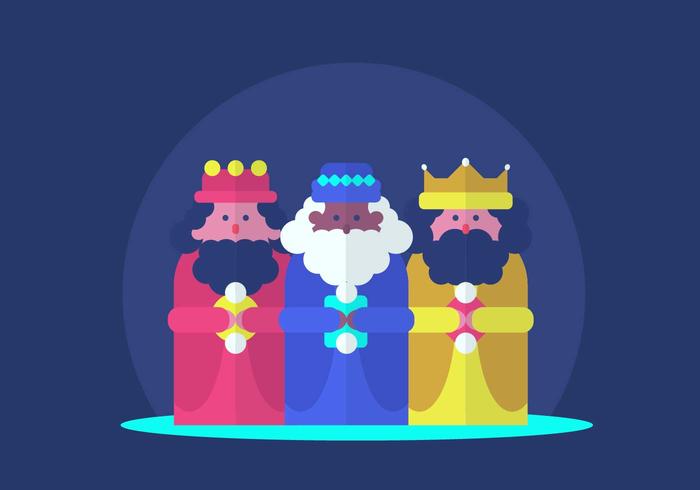 Three Kings Vector