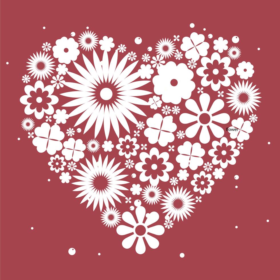 Valentine's Day Background Vector Illustration 183705 Vector Art at ...