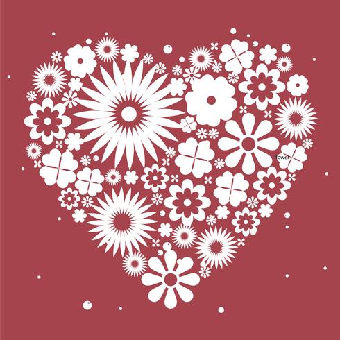 Valentine's Day Background Vector Illustration