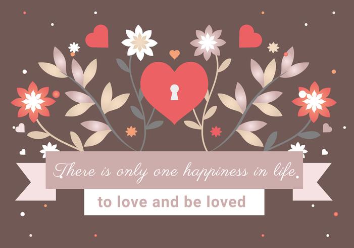 Flat Valentine's Day Vector Elements