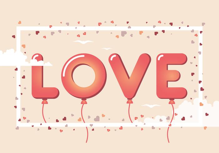 Flat Valentine's Day Vector Elements