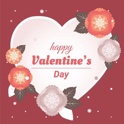 Happy Valentine's Day Background vector