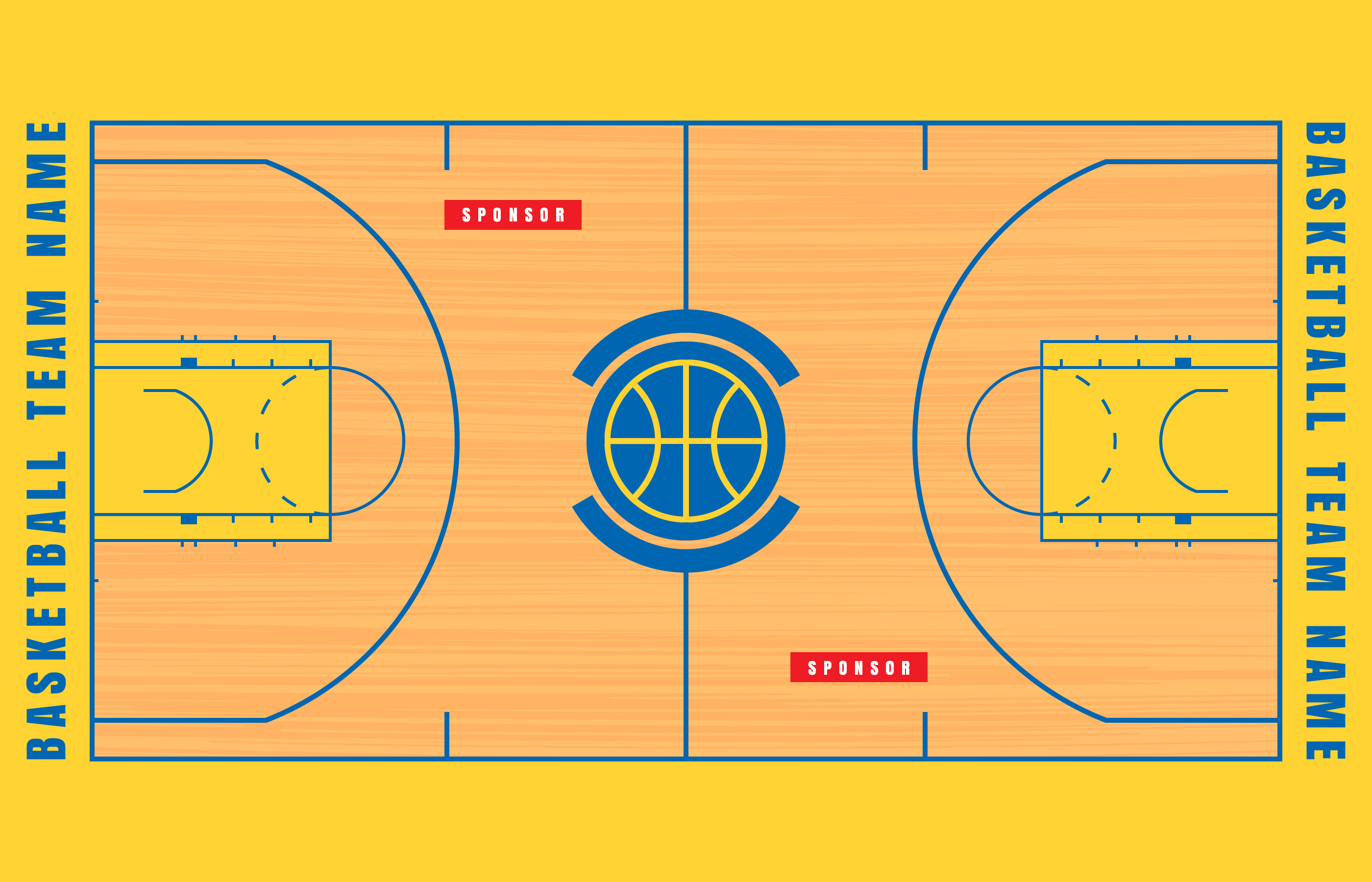 Basketball Court Floor Vector Art Icons And Graphics For Free Download