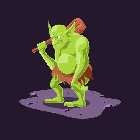 Trolls Ilustración vectorial vector