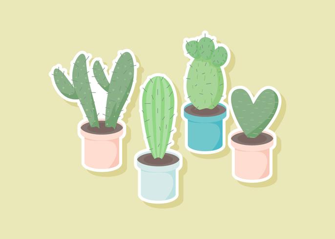 Unique Succulents Vectors