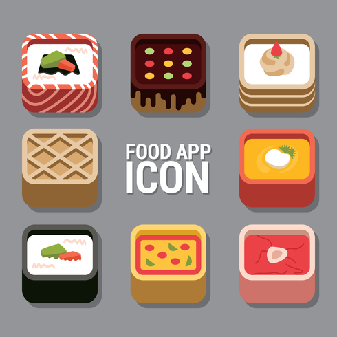 Food App Icon vector