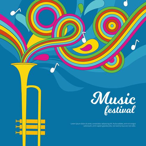 Festival de musica vector