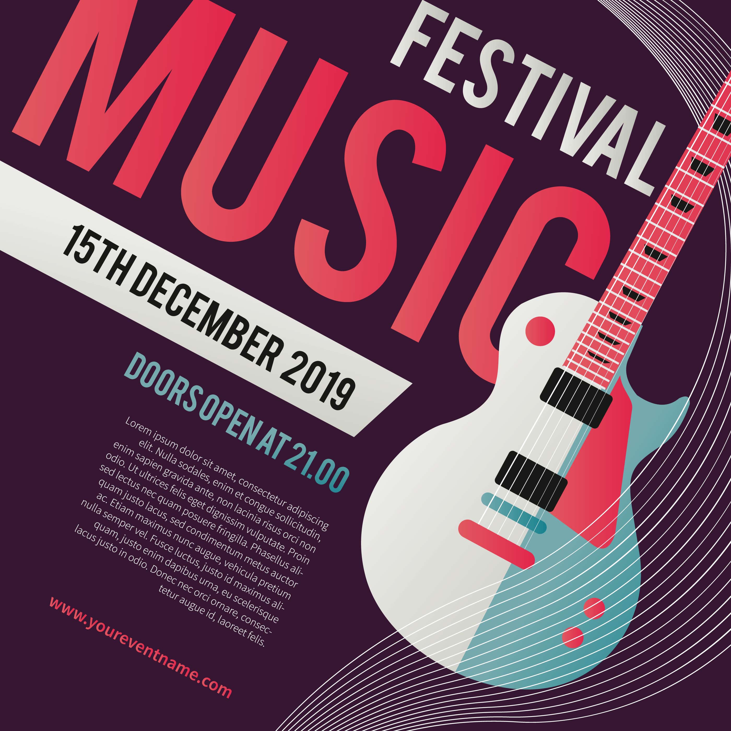Music Festival Vector 184351 Vector Art at Vecteezy