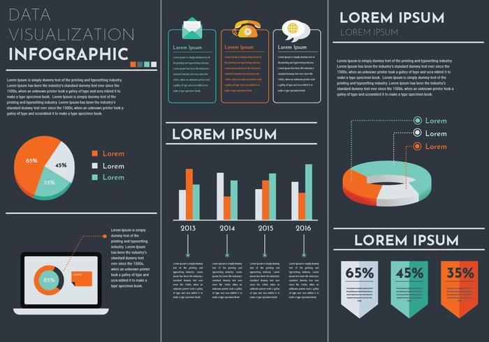 Data Visualization Vector Template