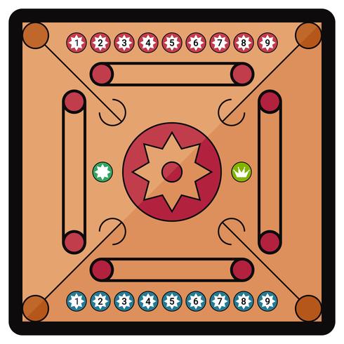 Iconic Carrom Vectors