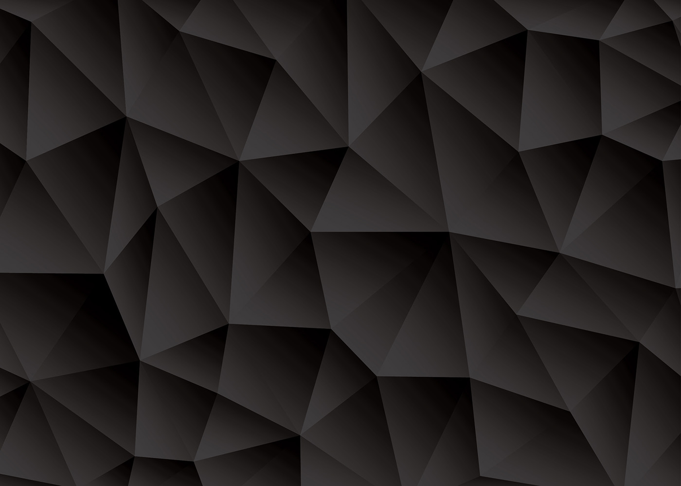 Triangle Abstract Black Background Vector 184640 Vector ...