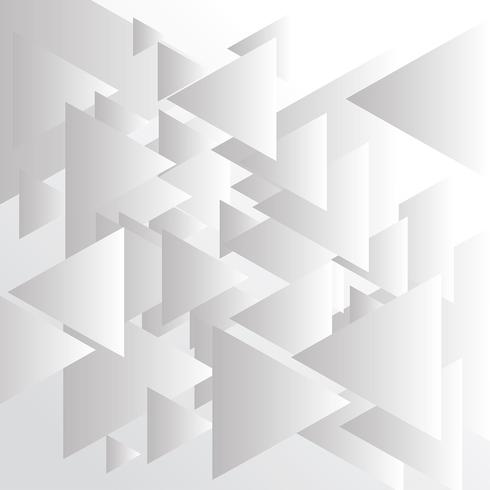 Vector de fondo abstracto triángulo gris