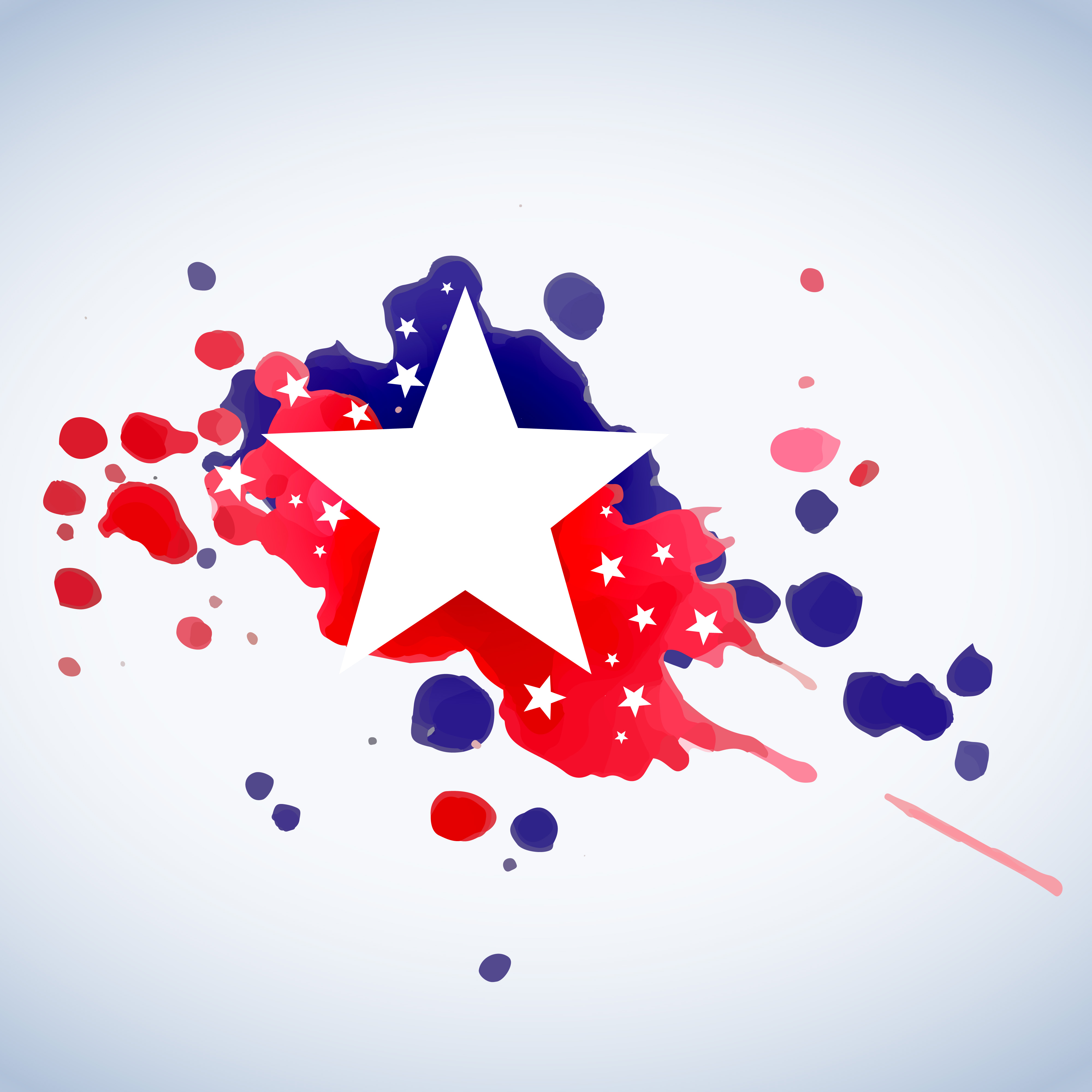 Download abstract american flag background - Download Free Vector ...