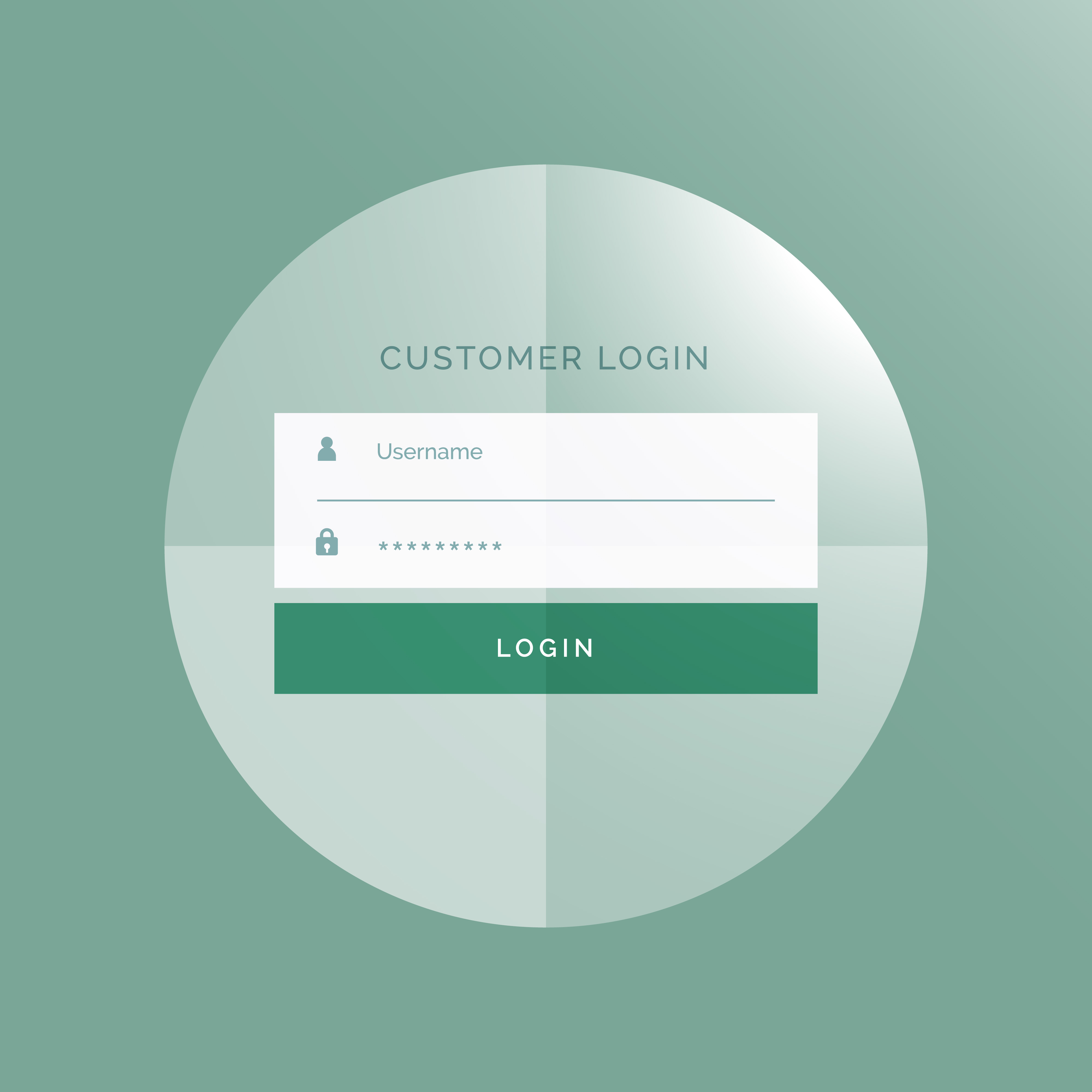 Modern Login Form Ui Design Download Free Vector Art Stock Graphics